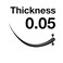 EMILYSTORES Eyelash Extension 005mm Thickness D Curl Length 15mm Individual Rapid Blooming Volume Eyelash For Easy Fan Lash Extensions Flower Lashes Self Fanning Eyelashes 005D15mm
