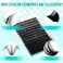 GEMERRY Eyelash Clusters Fluffy Lash Clusters Thick 280pcs 200D Cluster Eyelash Extensions DIY At Home Individual Lashes Cluster Lashes by 200P1018mm