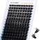 GEMERRY Eyelash Clusters Fluffy Lash Clusters Thick 280pcs 200D Cluster Eyelash Extensions DIY At Home Individual Lashes Cluster Lashes by 200P1018mm