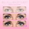 MOONKALI Eyelash Clusters Lash Clusters Mink Thick 60D Cluster Eyelash Extensions 1018MM 200Pcs Cluster Individual Lashes Extensions Gorgeous Wispy Fluff Eyelashes Clusters Extension D Curly by