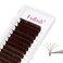 FADLASH Brown Lash Extensions Easy Fan Volume Lashes Colored Lash Extensions CD Curl Volume Lash Extension 007 Self Fanning Eyelash Extensions Dark Brown007D 1520mm