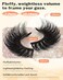 Boahankuke False Eyelashes Full Mink Lashes Long Eyelashes 200D Wispy Thick Russian Strip Lashes Cat Eye Volume Lash Strips D Curvature Dramatic 7 Pairs Fake Lash Extensions by