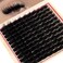 FANXITON 3D Volume Lash Clusters with Spiky 1218mm Long Lash Extension Wispy Eyelash Clusters Fluffy DIY Eyelash Extensions for Dramatic Salon Look at Home