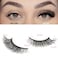 FARRED Natural Lashes Short Eyelashes Wispy False Mink Lash Pack 14 Pair Fluffy Cat Eye Strip Eyelash that Looks Like Extensions Small Fake Lashes for MUA and Beginners Daily Makeup F14 815mm