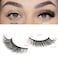 FARRED Natural Lashes Short Eyelashes Wispy False Mink Lash Pack 14 Pair Fluffy Cat Eye Strip Eyelash that Looks Like Extensions Small Fake Lashes for MUA and Beginners Daily Makeup F14 815mm