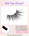 Easeful Half Lashes Natural Half Eyelashes Cat Eye Corner Lashes Narutal Look Wispy Lashes False Half Lashes 34 Lashes End Lashes Half03