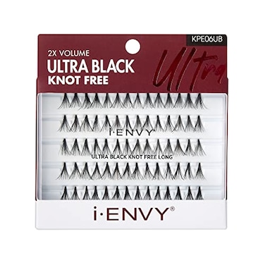 iENVY iEnvy Kiss Premium Knot Free 70 Individual Lashes Ultra Black