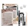 JMS&JMS JMSJMS Venus Lash Clusters Kit Natural Velour Lash Clusters Invisible Band Lash Kit Velure Eyelash Clusters with Lash Bond and Seal Eyelash Applictor Lash Remover for Beginner FloraC818MIX