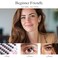 M J JoMay Self Adhesive Eyelashes Press on Lashes No Glue Needed Glueless Lashes PreGlued Natural Cluster Extension Kit D Curl For Beginners No Sticky Residue 1 Step DIY 48PCS 1016mm X03