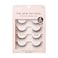 KISS Kiss The New Natural False Eyelashes Wide Slacks 12mm Includes 4 Pairs Of Lashes Easy to Apply Reusable Lash Clusters
