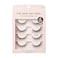 KISS Kiss The New Natural False Eyelashes Wide Slacks 12mm Includes 4 Pairs Of Lashes Easy to Apply Reusable Lash Clusters