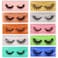 LANFLOWER Lanflower Lashes False Eyelashes Natural Look 3D Faux Mink Eyelashes Pack 10 Styles Russian Strip Lashes