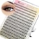 AILAISHI Lash Clusters DIY Cluster Eyelash Extensions 280pcs 916mm 20D Wispy D Curl Natural LashesWaterproof Fake Cat Eye Soft Individual Soft Clusters16MIX23X