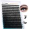 GEMERRY Lash Clusters 280pcs Clusters Lashes D Curl SoftNatural Individual Lashes Cluster Eyelash Clusters DIY Lash Extensions at Home40P1018mm