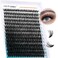 GEMERRY Lash Clusters 280pcs Clusters Lashes D Curl SoftNatural Individual Lashes Cluster Eyelash Clusters DIY Lash Extensions at Home40P1018mm