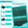 AMZGIRL LASH Lash Clusters Wispy 280PCS Eyelash Extension 60D 80D Cluster Lashes Individual Lashes DIY Lash Extension Natural Look Cluster Eyelash Extensions Soft False Eyelashes at Home for Beginners