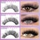 FOINEMYED Lash Extension Kit 1424mm Lash Clusters Kit 60D80D100D Thick Volume Eyelash Extension Kit D Curly DIY Individual Lashes 3 Style Lashes with Waterproof Lash Bond and Seal and Tweezers