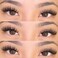 PHKERATA Lashes Natural Look Cat Eye False Eyelashes Wispy Fox Eye Lashes Wispy 15mm 6D Volume Strip Fake Eyelash Extension Look by 7 Pairs Pack