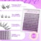 JIMIRE Manga Lash Clusters Natural Eyelash Clusters C Curly 1014MM Fairy Cluster Eyelash Extensions with Spikes 110Pcs Wispy Individual Lashes Clusters DIY Natural Eyelashes Clusters at Home