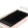 Qeelasee Matte Mink Ellipse Flat Eyelash Extensions 020mm thickness C curl 8mm Rich Black Soft for Professional Salon Use