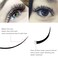 Qeelasee Matte Mink Ellipse Flat Eyelash Extensions 020mm thickness C curl 8mm Rich Black Soft for Professional Salon Use