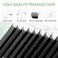 NATUHANA Eyelash Extensions 007 C Curl 812mm W Shaped Clover Classic Easy Fan Permanent Volume Lash Extensions Automatic Blooming Flower LashProfessional Supplies for Lash Techs3D007C812 Mix