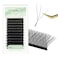 NATUHANA Eyelash Extensions 007 C Curl 812mm W Shaped Clover Classic Easy Fan Permanent Volume Lash Extensions Automatic Blooming Flower LashProfessional Supplies for Lash Techs3D007C812 Mix