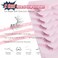 Siligli Natural Half Lashes Cat Eye Eyelashes 13MM False Eyelashes Natural Corner Lashes Wispy 3D Volume Half Eyelashes Pack with Thin Cotton Band 34 Lashes Extension 7 Pair