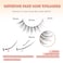Siligli Natural Lashes Wispy Eyelashes Natural Look Short Lashes Pack 12mm Eyelashes C Curl False Lashes Thinner Band 3D Volume Fake Eyelashes 7 Pair