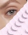 Onlyall Natural Lashes Short Eyelashes Wispy Lashes Natural Look Soft False Eyelashes False Eye Lashes Faux Mink Eyelashes 7 Pairs D2