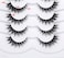 Pooplunch False Eyelashes Invisible Band Cat Eye Look Natural Wispy Lashes Extension Volume Short Fake Eyelashes Faux Mink Lash Strips 7 Pairs Pack
