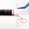 Qeelasee Ellipse Eyelash Extension 020mm C Curl 10mm Flat Individual Eyelashes False Lashes Mink Lashes Extensions