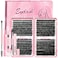 Qiveaory DIY Lash Extension Kit 720pcs Individual Lashes Clusters D Curl Eyelash Extension Kit with Lash Bond and Seal Eyelash Remover Tweezers Brush1018mm30D40D50D60D Lash Books DIY at Home