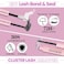 Qiveaory DIY Lash Extension Kit 720pcs Individual Lashes Clusters D Curl Eyelash Extension Kit with Lash Bond and Seal Eyelash Remover Tweezers Brush1018mm30D40D50D60D Lash Books DIY at Home