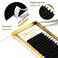 QUEWEL Easy Fan Lash Extensions 003mm D Curl Eyelash Extensions 815mm Mixed Lash Trays Matte Black Ultra Lightweight C CC D DD Curl Volume Lashes Self Fanning Lashes 003D Mix815mm