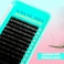 VAVALASH Cashmere Lashes 003005007 Premium Lashes Volume Eyelash Extensions 820MM Individual Silk Lashes Soft Super Matte Black Professional Lashes Extension Tray Supplies 005D815MM
