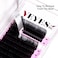 VEYES INC Cashmere Volume Lash Extensions C CC D DD LD L B J M Curl 003020 thickness 525mm Super Matte Black Individual Eyelashes Tray Professional Supplies for Lash Techs 005 C 816mm
