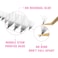 VEYES INC Premade Fans Eyelash Extensions 3D24D CD curl Natural Volume Mixed Length Eyelash Tray Professional Lash Supplies Matte Black 5D 007 C 916mm