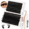 Vznffur Fluffy Lash Extension Kit 280Pcs Thick Eyelash Extension Kit 80D 100D Mix 1018mm Volume Cluster Lashes with Bond and Seal Tweezers Cluster Remover