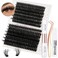 Vznffur Fluffy Lash Extension Kit 280Pcs Thick Eyelash Extension Kit 80D 100D Mix 1018mm Volume Cluster Lashes with Bond and Seal Tweezers Cluster Remover