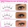 wiwoseo Manga Lash Clusters Fairy Eyelash Cluster Eyelash Extensions Clusters Lashes CC Curly Natural Lash Clusters Spiky Individual Lashes Wispy Cluster Lashes for Beginners DIY at Home 1014MM