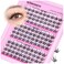 wiwoseo Manga Lash Clusters Fairy Eyelash Cluster Eyelash Extensions Clusters Lashes CC Curly Natural Lash Clusters Spiky Individual Lashes Wispy Cluster Lashes for Beginners DIY at Home 1014MM