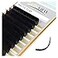 LASHVIEW Eyelash ExtensionsEllipse Flat Eyelash Extensions 015mm D Curl 815mm Mixed Tray BlackIndividual LashesSuper Matte Extremely Soft Professional Salon Use