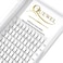 QUEWEL Premade Lash Fans 5D Premade Fans Eyelash Extensions 007mm Thickness C Curl 11mm Volume Lash Extensions Short Stem Pre Made Fans Eyelash Extensions5D 007C 11mm