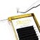 QUEWEL Easy Fan Lash Extensions 007mm C Curl Eyelash Extensions 11mm Single Lash Trays Matte Black Ultra Lightweight C CC D DD Curl Volume Lashes Self Fanning Lashes 007C 11mm