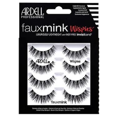 Ardell False Lashes Faux Mink Wispies Multipack 1 pk x 4 pairs