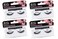Ardell Wispies Eyelashes Baby Demi Black Soft Band Dramatic Volume Wispy Lashes 4 Pack