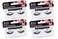 Ardell Wispies Eyelashes Baby Demi Black Soft Band Dramatic Volume Wispy Lashes 4 Pack