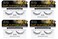 Ardell Self Adhesive False Eyelashes Demi Wispies Reusable Lightweight Natural Look Lashes No Glue Needed 4 Pack