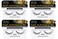 Ardell Self Adhesive False Eyelashes Demi Wispies Reusable Lightweight Natural Look Lashes No Glue Needed 4 Pack